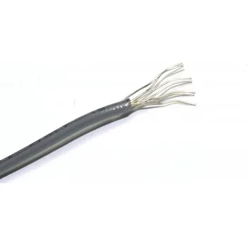 elektrický kabel Kabel 24AWG 7/32 IRRPVC 0,229mm2 šedý 1 metr