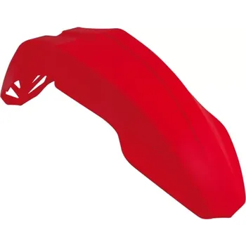 přední blatník univerzální Supermoto krátký, RTECH (odst. červená Honda CRF, s průduchy)