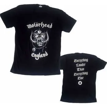 Merch Motörhead: Tričko England XXL 2020