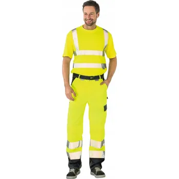Pracovní obuv Pracovní kalhoty do pasu PLANAM Warnschutz r90