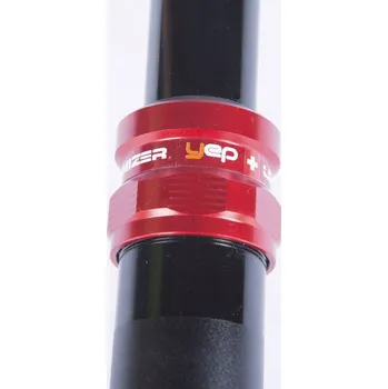 Sedlovka Nastavitelná sedlovka YEP Components YEP COLLAR RED 31,6 mm x 35