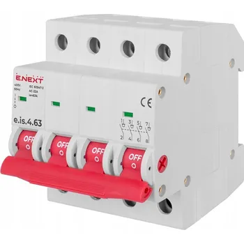 vypínač Odpínač Enext 400 V IP20 63 A