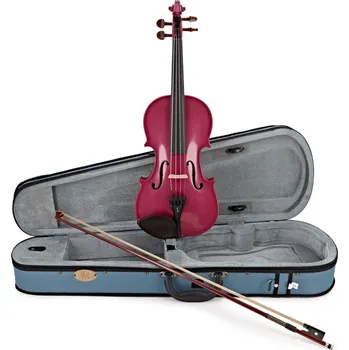 Smyčcový nástroj STENTOR Violin 3/4, Harlequin, Set, Pink