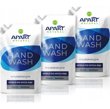 Mýdlo Apart Tekuté mýdlo Antibakteriální Glycerin Náhradní náplň 3x400ml
