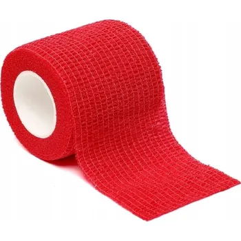 Fotbalová páska SportsWeAre TAPE vel. 7,5 cm červená