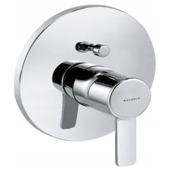 Vodovodní baterie Podomítková vanová a sprchová baterie Kludi Zenta, stříbrná