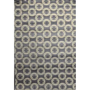 Koberec Kusový koberec FUSHE 02498A L.Grey/Bone Rozměr: 160x220 cm