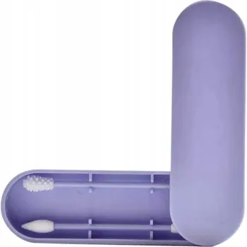 Silikonové vatové tyčinky EKO opakovaně použitelné modré