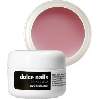 Lak na nehty DOLCE NAILS Gelová maska na Stavební gel Pink 5ml