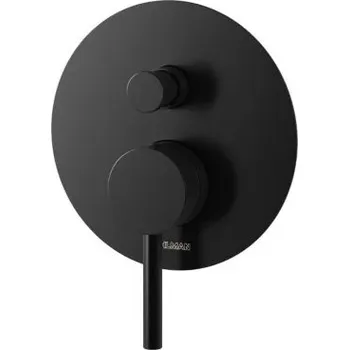 Vodovodní baterie Podomítková vanová a sprchová baterie Kohlman Axel Black černá