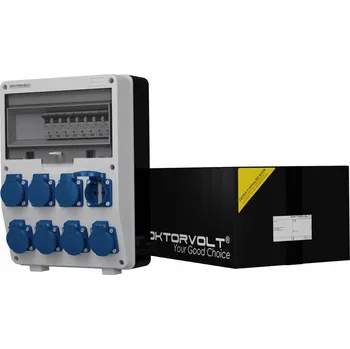 Rozvaděč Staveništní rozvaděč TD-S 8x230V zásuvky Schuko Doktorvolt 2329