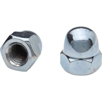 Matice Klobouková matice DIN 1587 pozink M8 - 100 kusů