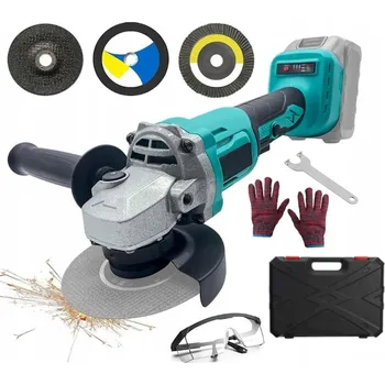 úhlová bruska ÚHLOVÁ BRUSKA AKUMULÁTOROVÁ BEZKARTÁČOVÁ 18V 125mm 850W + 3x KOTOUČ