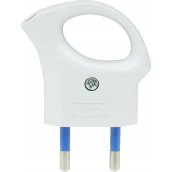 Elektrická vidlice Plochá vidlice, rovná Plast-Rol 2,5 A 230 V