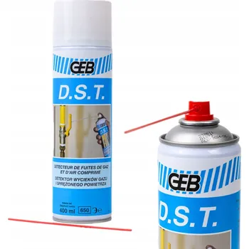 Bezpečnostní detektor Detektor úniku plynů a stlačeného vzduchu DST 125ml GEB