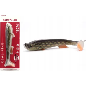 Umělá nástraha Guma QUANTUM TARP SHAD 19 Cm - REAL PIKE (Gumová nástraha)