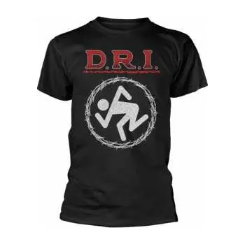 Merch D.r.i.: Tričko Barbed Wire S 2018