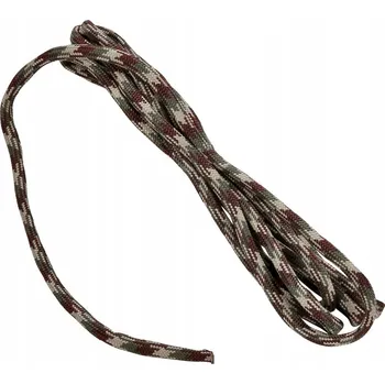 Vybavení pro přežití Padáková šňůra Paracord Outdoor 550 Woodland 15 m pro přežití