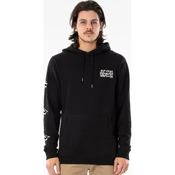 Pánská mikina Mikina Rip Curl COSMIC DYE HOOD Black velikost L