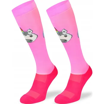 Pánské ponožky Jezdecké Ponožky Comodo SJP/08 vel 31-34 růžové