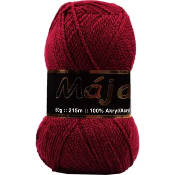 Příze Niťárna příze Mája 3492 Bordó