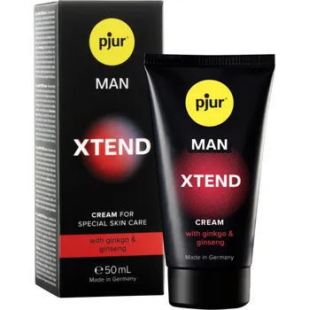 Podpora erekce Krém PJUR MAN XTEND Cream 50 ml - s kupónem KUP15 cena 266 Kč + extra diskrétní expedice