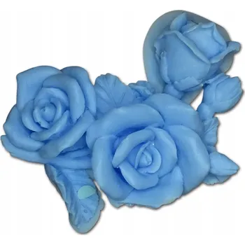 Mýdlo Ruční výroba ozdobné vonné glycerinové mýdlo - květy růží