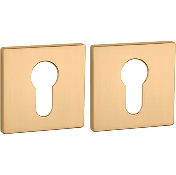 Řetězová sada pro motocykl Rozeta čtverec, zlatá matná vložka Super Slim APRILE