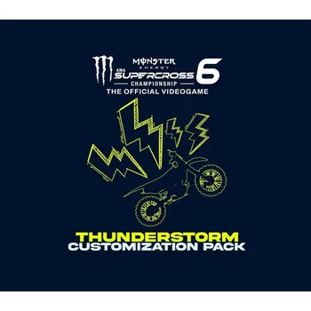 Hra pro Xbox Monster Energy Supercross 6Thunderstorm Customization Pack DLCXBOX One / Xbox Series X|S Kod Klucz Xbox One digitální