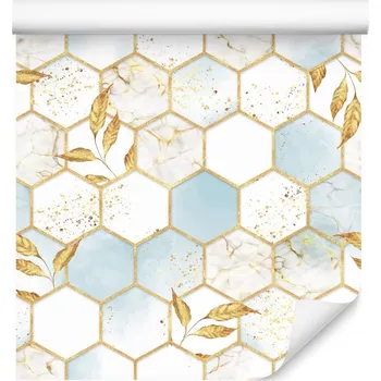 Tapeta Tapeta do obývacího pokoje ABSTRAKTNÍ Mozaika Mramor 3D