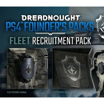 Hra pro PlayStation 4 DreadnoughtFleet Recruitment Pack DLC PS4 Kod Klucz PlayStation 4 (PS4) digitální verze
