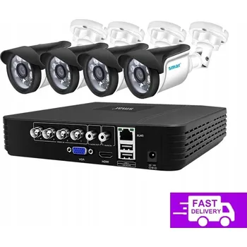 IP kamera Monitorovací sada 4v1 GISE 5Mpx 2560x1440 2TB IP