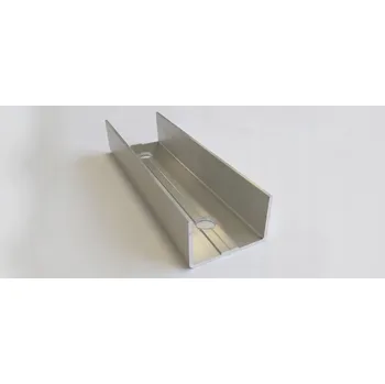 Stavební profil Hliníková spojka pro montážní profily 40x40, délka 150 mm, fotovoltaika