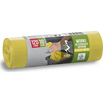 Pytle na odpadky Pytle na odpadky Anna Zaradna 120 l 10 ks