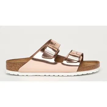 Dámské pantofle Kožené pantofle Birkenstock Arizona SFB dámské, růžová barva, 952093 34X, EUR 38