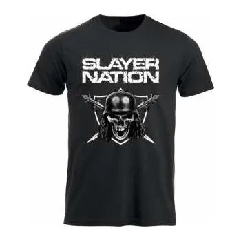 Pánská móda Merch Slayer: Tričko Nation L 2022