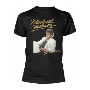 Merch Michael Jackson: Tričko Thriller White Suit L 2021