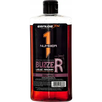 Boilies Genlog tekutý atraktor halibut s vůní halibuta 250ml