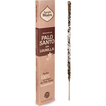 Čajovna Sagrada Madre Palo Santo s vanilkou, 8 vonných tyčinek