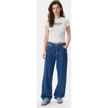 Tommy Jeans T-Shirt Essential DW0DW19447 Écru Slim Fit M