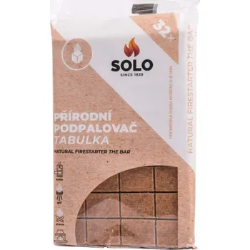 Podpalovač SOLO - ekologický podpalovač - tabulka 32 ks