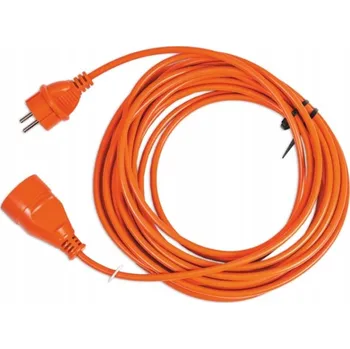 Napájecí kabel Zahradní Prodlužovací Kabel , jednoduchý Maan 25 m, 1 ks zásuvek oranžových