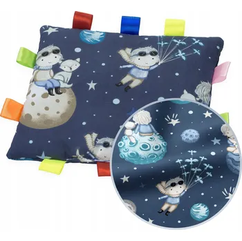 plyšák PLYŠOVÝ MAZLÍČEK PŘÍTULNÍČEK S CEDULKAMI SENZORICKÁ HRAČKA CEDULKOVÁ Kerstin