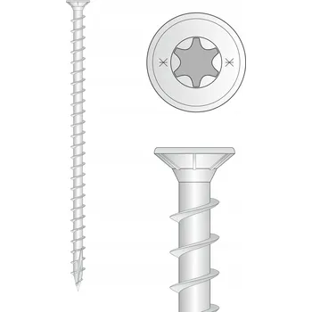 Vrut VRUT CPS do dřeva 10x300mm DMX 1 Ks. s plným závitem