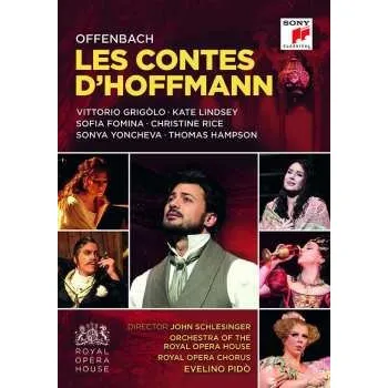 Hudba 2DVD Jacques Offenbach: Les Contes D'hoffmann 2017