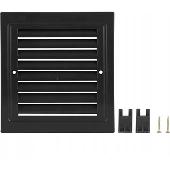 Větrací mřížka Ventilační mřížka Hydroland černá