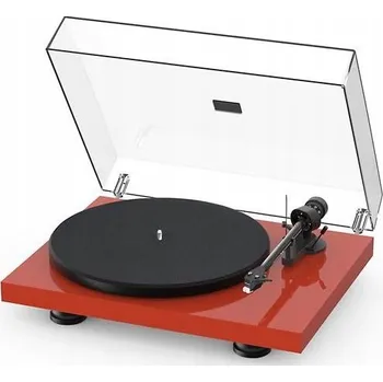 Gramofon PRO-JECT DEBUT CARBON EVO ČERVENÝ "FERRARI", KLASICKÝ VZHLED, VYROBENO V EU