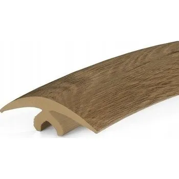 soklová lišta Prahová dilatační lišta flexibilní pro oblouky 12m DUB HRADNÍ Profil B