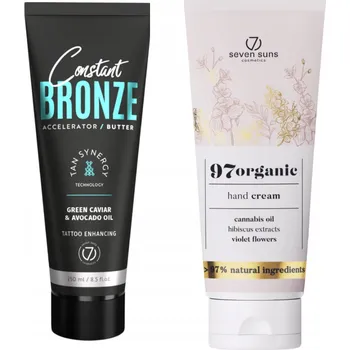 Péče o ruce 7suns Constant Bronze Accelerator Butter 250 ml + Krém na ruce 75 Ml
