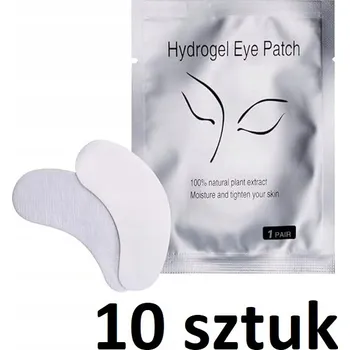 Péče o oční okolí Gelové náplasti pod oči pro prodlužování řas | Hydrogelové | 10 kusů